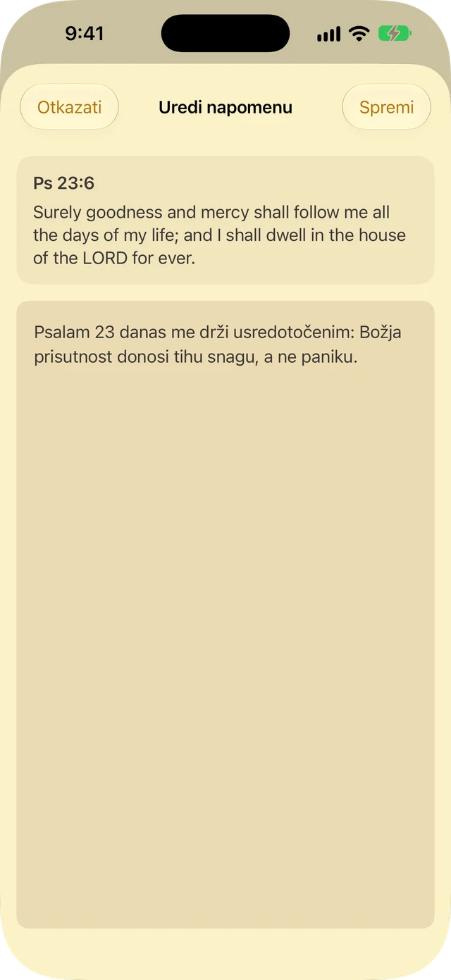 Bilješke i isticanja