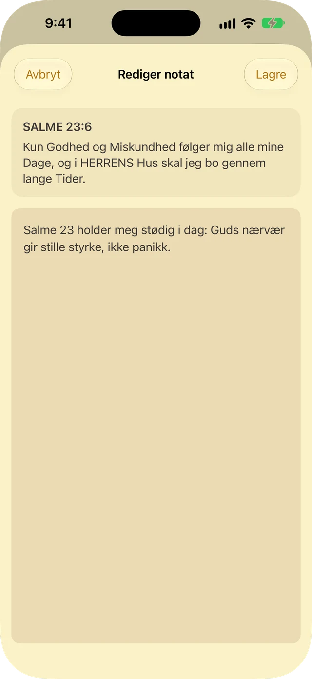 Notat og markeringar