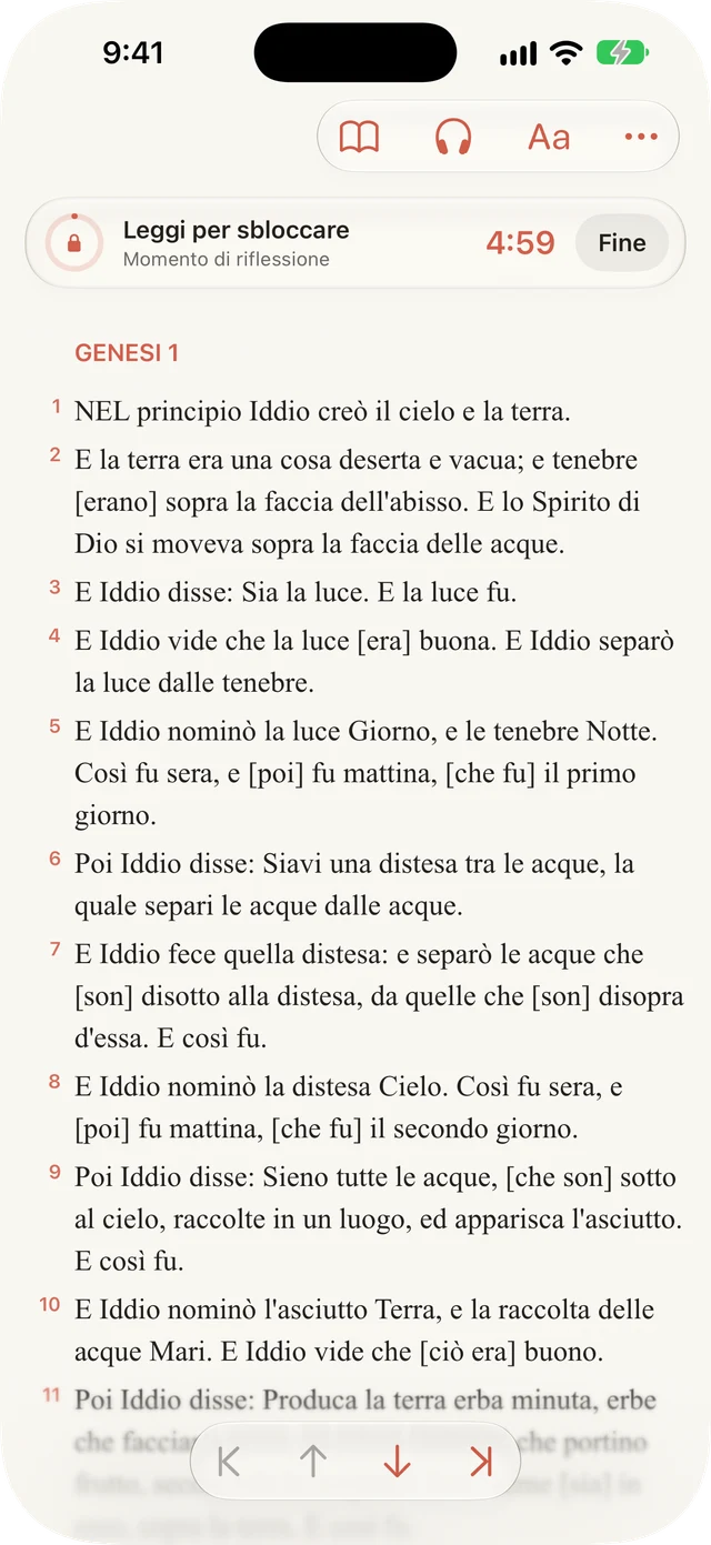 Blocca le distrazioni durante la lettura.