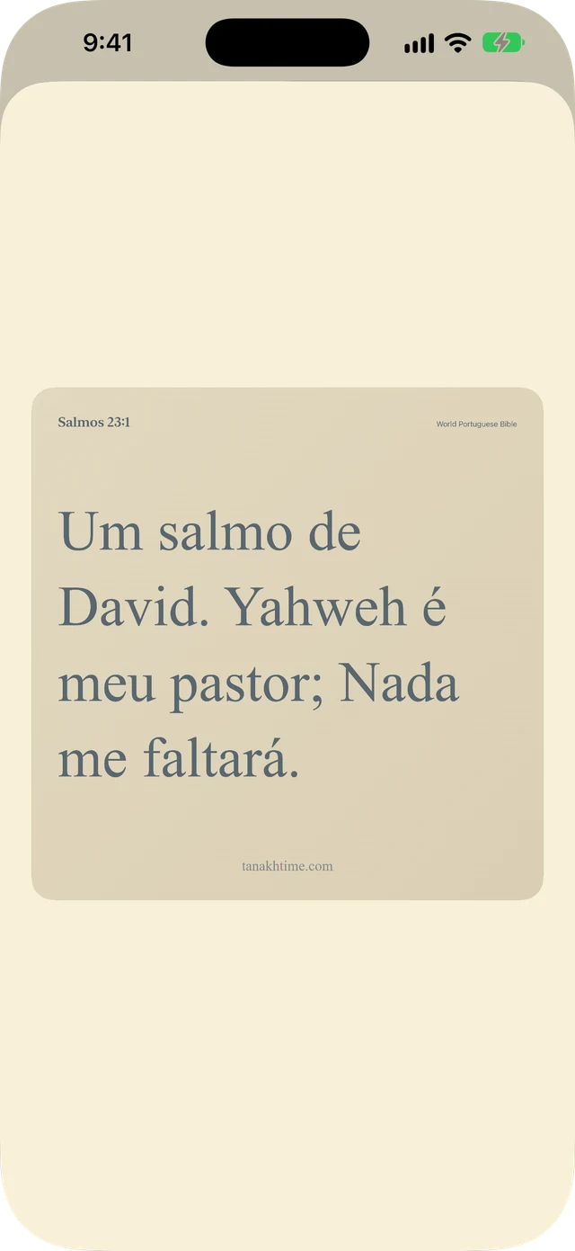 Partilhe versículos e notas.