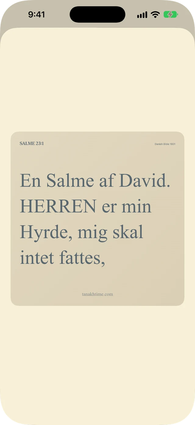 Del vers og noter.
