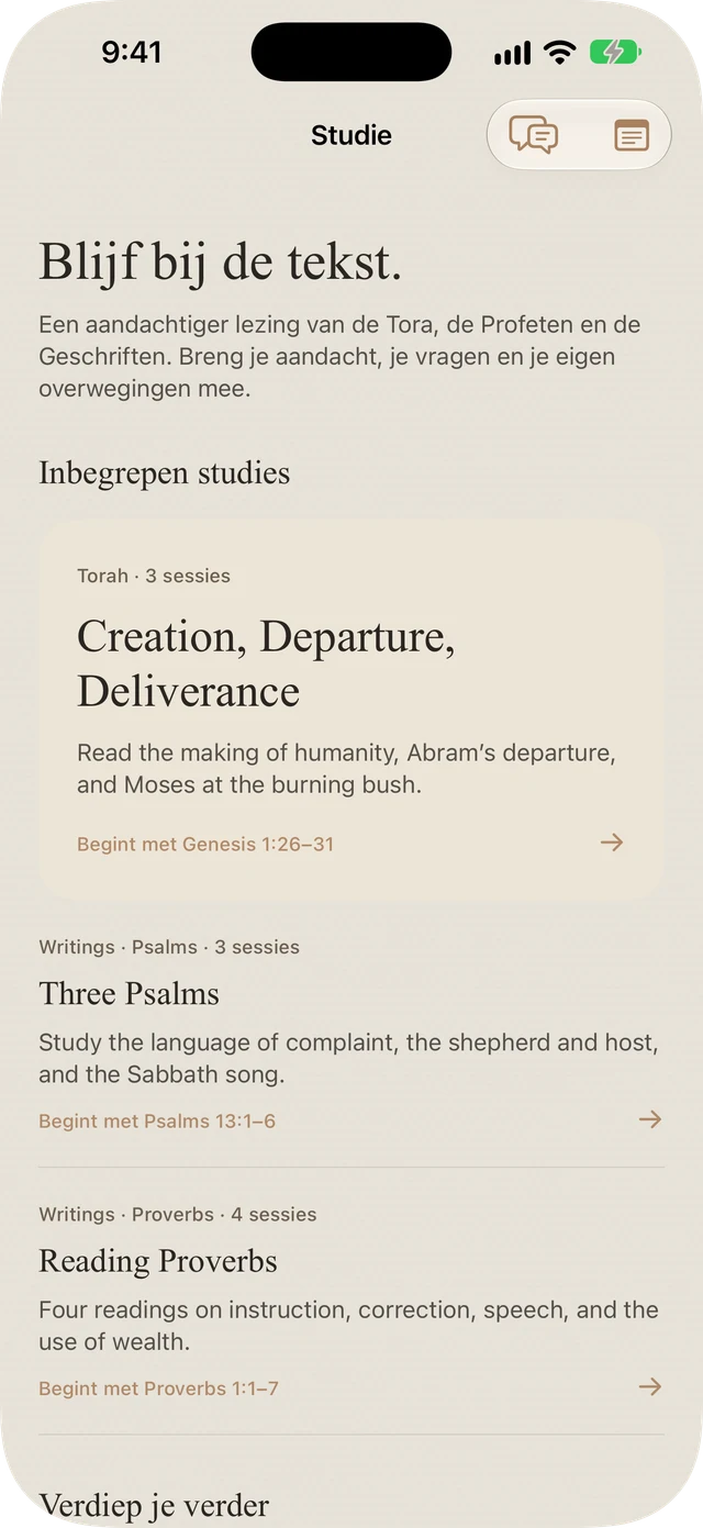 Inbegrepen Torah, Psalmen en Spreuken studies van Tanakh Time